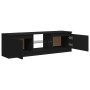 TV-Schrank mit LED-Leuchten schwarz 120x30x35,5 cm von vidaXL, TV-Möbel - Ref: Foro24-804284, Preis: 64,30 €, Rabatt: %