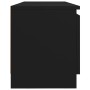 TV-Schrank mit LED-Leuchten schwarz 120x30x35,5 cm von vidaXL, TV-Möbel - Ref: Foro24-804284, Preis: 64,30 €, Rabatt: %
