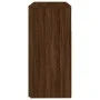 Sideboard with smoked oak LED lights 80x35x75 cm by vidaXL, Sideboards - Ref: Foro24-815731, Price: 60,46 €, Discount: %