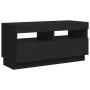TV stand with black LED lights 80x35x40 cm by vidaXL, TV Furniture - Ref: Foro24-804446, Price: 59,30 €, Discount: %