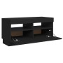 TV-Möbel mit schwarzen LED-Leuchten 80x35x40 cm von vidaXL, TV-Möbel - Ref: Foro24-804446, Preis: 60,69 €, Rabatt: %