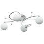 Ceiling lamp with round glass shades 4 G9 LED bulbs by vidaXL, ceiling lights - Ref: Foro24-337908, Price: 83,48 €, Discount: %