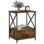 Nachttische 2 Stück aus geräucherter Eichenholz-Technik 50x41x65 cm von vidaXL, Nachttische - Ref: Foro24-826088, Preis: 62,7...