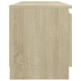 TV-Schrank mit LED-Leuchten Sonoma-Eiche 120x30x35,5 cm von vidaXL, TV-Möbel - Ref: Foro24-804286, Preis: 68,80 €, Rabatt: %