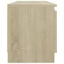 TV-Schrank mit LED-Leuchten Sonoma-Eiche 120x30x35,5 cm von vidaXL, TV-Möbel - Ref: Foro24-804286, Preis: 67,70 €, Rabatt: %
