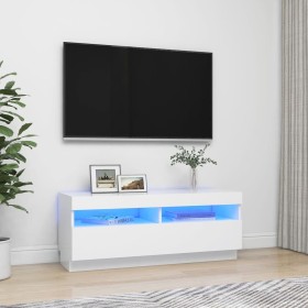 TV cabinet with white LED lights 100x35x40 cm by vidaXL, TV Furniture - Ref: Foro24-804454, Price: 77,20 €, Discount: %