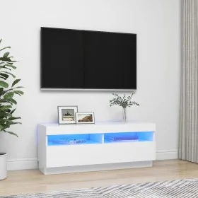 TV-Schrank mit weißen LED-Leuchten 100x35x40 cm von vidaXL, TV-Möbel - Ref: Foro24-804454, Preis: 76,79 €, Rabatt: %