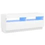 TV-Schrank mit weißen LED-Leuchten 100x35x40 cm von vidaXL, TV-Möbel - Ref: Foro24-804454, Preis: 78,02 €, Rabatt: %