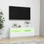 TV-Schrank mit weißen LED-Leuchten 100x35x40 cm von vidaXL, TV-Möbel - Ref: Foro24-804454, Preis: 78,02 €, Rabatt: %