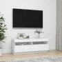 TV-Schrank mit weißen LED-Leuchten 100x35x40 cm von vidaXL, TV-Möbel - Ref: Foro24-804454, Preis: 78,02 €, Rabatt: %