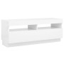 TV-Schrank mit weißen LED-Leuchten 100x35x40 cm von vidaXL, TV-Möbel - Ref: Foro24-804454, Preis: 77,20 €, Rabatt: %