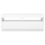 TV-Schrank mit weißen LED-Leuchten 100x35x40 cm von vidaXL, TV-Möbel - Ref: Foro24-804454, Preis: 77,20 €, Rabatt: %