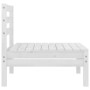 Central garden sofa made of solid white pine wood by vidaXL, Garden sets - Ref: Foro24-806573, Price: 56,79 €, Discount: %