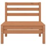 Sofá central de madera maciza de pino marrón miel de vidaXL, Conjuntos de jardín - Ref: Foro24-806575, Precio: 63,21 €, Descu...