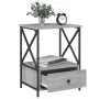 Nachttisch 2 Stk. Sonoma graues Holzwerkstoff 50x41x65 cm von vidaXL, Nachttische - Ref: Foro24-826090, Preis: 87,50 €, Rabat...