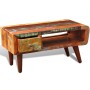 Coffee table with curved edge 1 drawer recycled wood by vidaXL, Coffee table - Ref: Foro24-241008, Price: 233,64 €, Discount: %