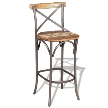 Küchen-Barhocker aus recyceltem Massivholz von vidaXL, Küchenhocker - Ref: Foro24-244014, Preis: 154,73 €, Rabatt: %