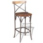 Küchen-Barhocker aus recyceltem Massivholz von vidaXL, Küchenhocker - Ref: Foro24-244014, Preis: 158,61 €, Rabatt: %