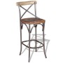 Küchen-Barhocker aus recyceltem Massivholz von vidaXL, Küchenhocker - Ref: Foro24-244014, Preis: 158,61 €, Rabatt: %