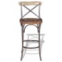 Küchen-Barhocker aus recyceltem Massivholz von vidaXL, Küchenhocker - Ref: Foro24-244014, Preis: 158,61 €, Rabatt: %