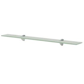 Estante flotante de cristal 80x10 cm 8 mm
