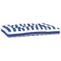 Pallet cushions 5 pieces blue and white striped fabric by vidaXL, Cushions for chairs and sofas - Ref: Foro24-360792, Price: ...