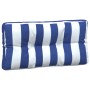 Pallet cushions 5 pieces blue and white striped fabric by vidaXL, Cushions for chairs and sofas - Ref: Foro24-360792, Price: ...