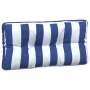 Pallet cushions 5 pieces blue and white striped fabric by vidaXL, Cushions for chairs and sofas - Ref: Foro24-360792, Price: ...