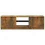 TV-Schrank mit LED-Leuchten, geräucherte Eiche, 120 x 30 x 35,5 cm von vidaXL, TV-Möbel - Ref: Foro24-815708, Preis: 72,70 €,...