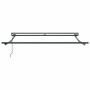 Toldo Retráctil Manual Rojo burdeos 350x250 cm tela
