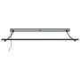 Toldo Retráctil Manual Rojo burdeos 350x250 cm tela