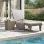 Light brown polypropylene lounger 155x58x83 cm by vidaXL, Loungers - Ref: Foro24-364147, Price: 151,96 €, Discount: %