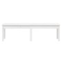 2-Sitzer Gartenbank Kiefer massiv weiß 159,5x44x45 cm von vidaXL, Gartenbänke - Ref: Foro24-824012, Preis: 102,44 €, Rabatt: %