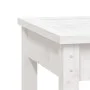 Banco jardín 2 plazas madera maciza pino blanco 159,5x44x45 cm de vidaXL, Bancos de jardín - Ref: Foro24-824012, Precio: 100,...