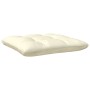 Muebles de jardín 3 piezas madera maciza pino con cojines crema by vidaXL, Modular outdoor sofas - Ref: Foro24-806667, Price:...