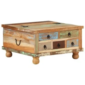 Solid recycled wood coffee table 70x70x38 cm by vidaXL, Coffee table - Ref: Foro24-243978, Price: 204,66 €, Discount: %