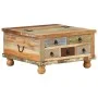 Solid recycled wood coffee table 70x70x38 cm by vidaXL, Coffee table - Ref: Foro24-243978, Price: 204,66 €, Discount: %