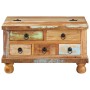 Couchtisch aus massivem recyceltem Holz 70x70x38 cm von vidaXL, Couchtisch - Ref: Foro24-243978, Preis: 207,89 €, Rabatt: %