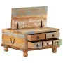 Solid recycled wood coffee table 70x70x38 cm by vidaXL, Coffee table - Ref: Foro24-243978, Price: 204,66 €, Discount: %