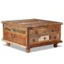 Solid recycled wood coffee table 70x70x38 cm by vidaXL, Coffee table - Ref: Foro24-243978, Price: 204,66 €, Discount: %