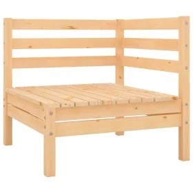 Ecksofa für den Garten aus massivem Kiefernholz von vidaXL, Gartensets - Ref: Foro24-806567, Preis: 71,52 €, Rabatt: %