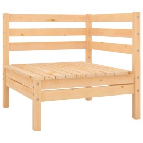 Solid pine wood corner sofa for garden by vidaXL, Garden sets - Ref: Foro24-806567, Price: 72,75 €, Discount: %