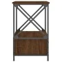 Mesitas noche 2 uds madera ingeniería marrón roble 50x41x65 cm de vidaXL, Mesitas de noche - Ref: Foro24-826092, Precio: 87,5...