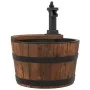 Wasserfontäne mit Pumpe massives Tannenholz 28x28x34,5 cm von vidaXL, Brunnen und Wasserfälle - Ref: Foro24-363334, Preis: 60...