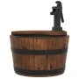 Wasserfontäne mit Pumpe massives Tannenholz 28x28x34,5 cm von vidaXL, Brunnen und Wasserfälle - Ref: Foro24-363334, Preis: 60...