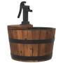 Wasserfontäne mit Pumpe massives Tannenholz 28x28x34,5 cm von vidaXL, Brunnen und Wasserfälle - Ref: Foro24-363334, Preis: 67...
