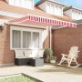 Toldo Retráctil 350 x 250 cm red and white