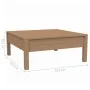 Gartenmöbel 3-teilig Massivholz Kiefer mit cremefarbenen Kissen von vidaXL, Modulare Sofas für den Außenbereich - Ref: Foro24...