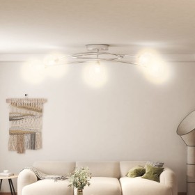 Deckenleuchte mit Drahtschirmen und 5 G9-LED-Lampen von vidaXL, Deckenleuchten - Ref: Foro24-337909, Preis: 52,65 €, Rabatt: %