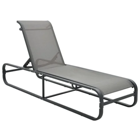 Tumbona de aluminio y textilene de vidaXL, Tumbonas - Ref: Foro24-47843, Precio: 110,79 €, Descuento: %